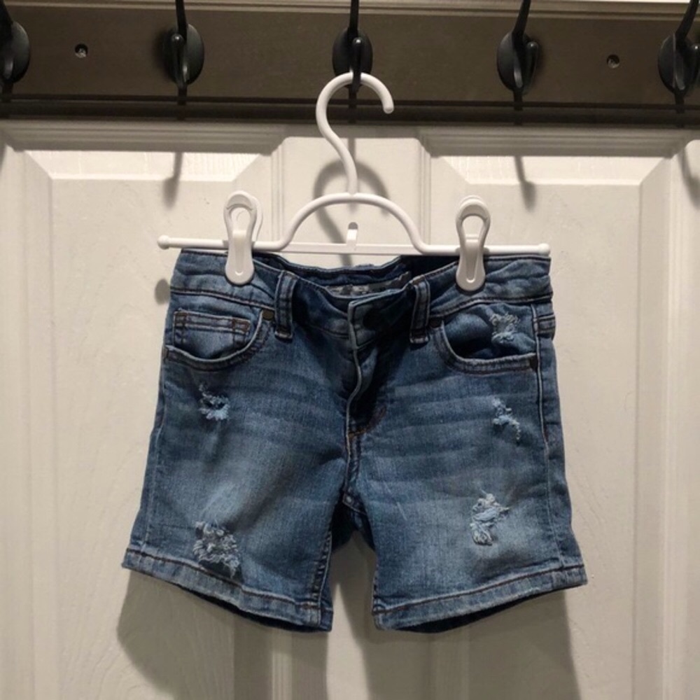 Joe’s Jeans Girls Distressed Denim Shorts Size 8